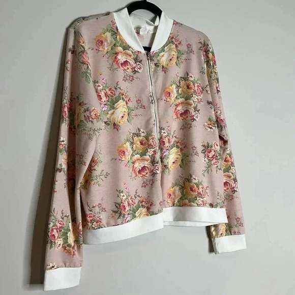 Love Spell Floral Zip Jacket - Picture 2 of 10